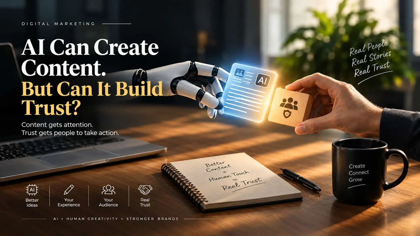 AI Can Create Content. But Can It Build Trust?